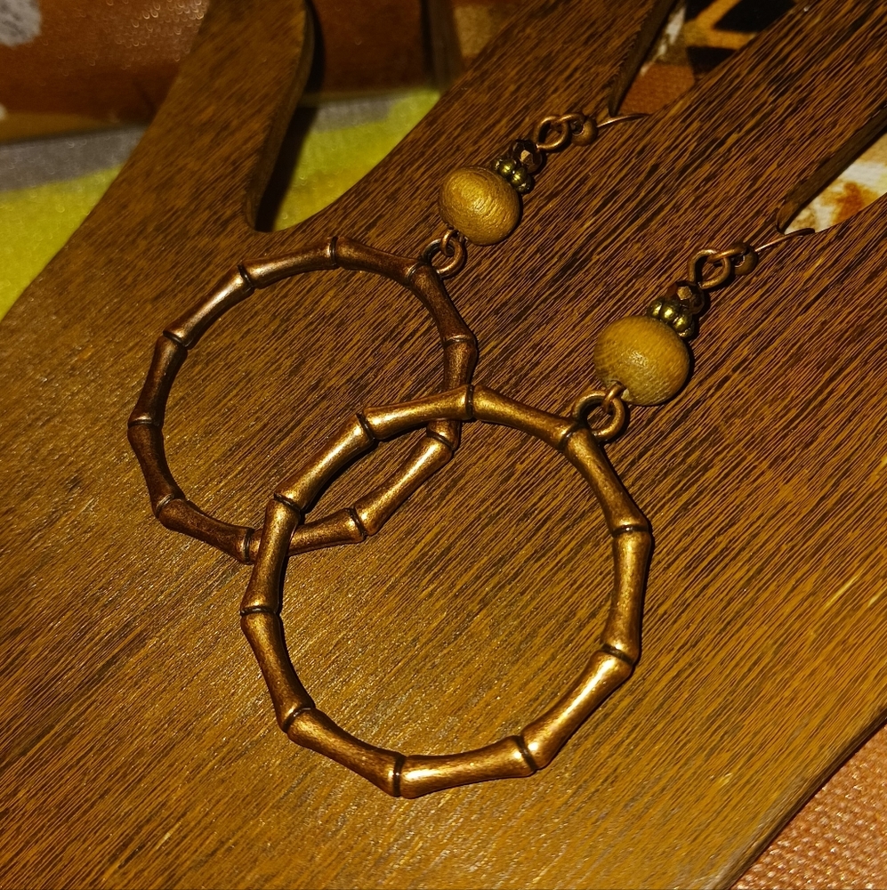 Bronze  Earrings